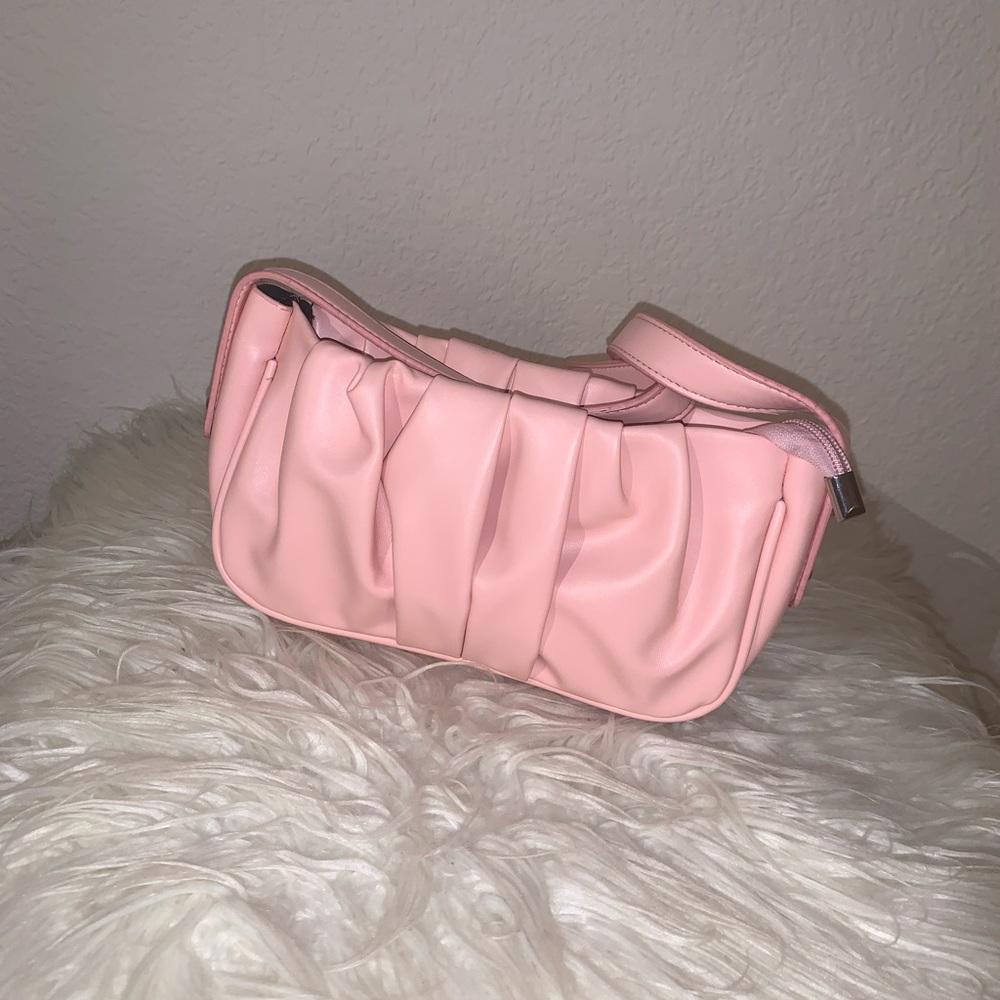 Cute stylish pink purse bag for women shoulderbag - Picture 4 of 4